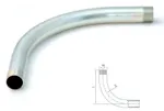 Curva 90° roscada en acero, referencia 55014016 de Pemsa. M16. Protección: EZ